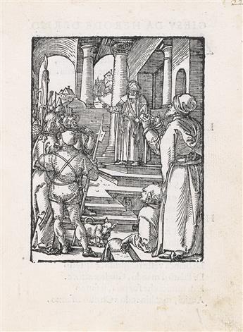 ALBRECHT DÜRER Group of 4 woodcuts from the Small Passion.